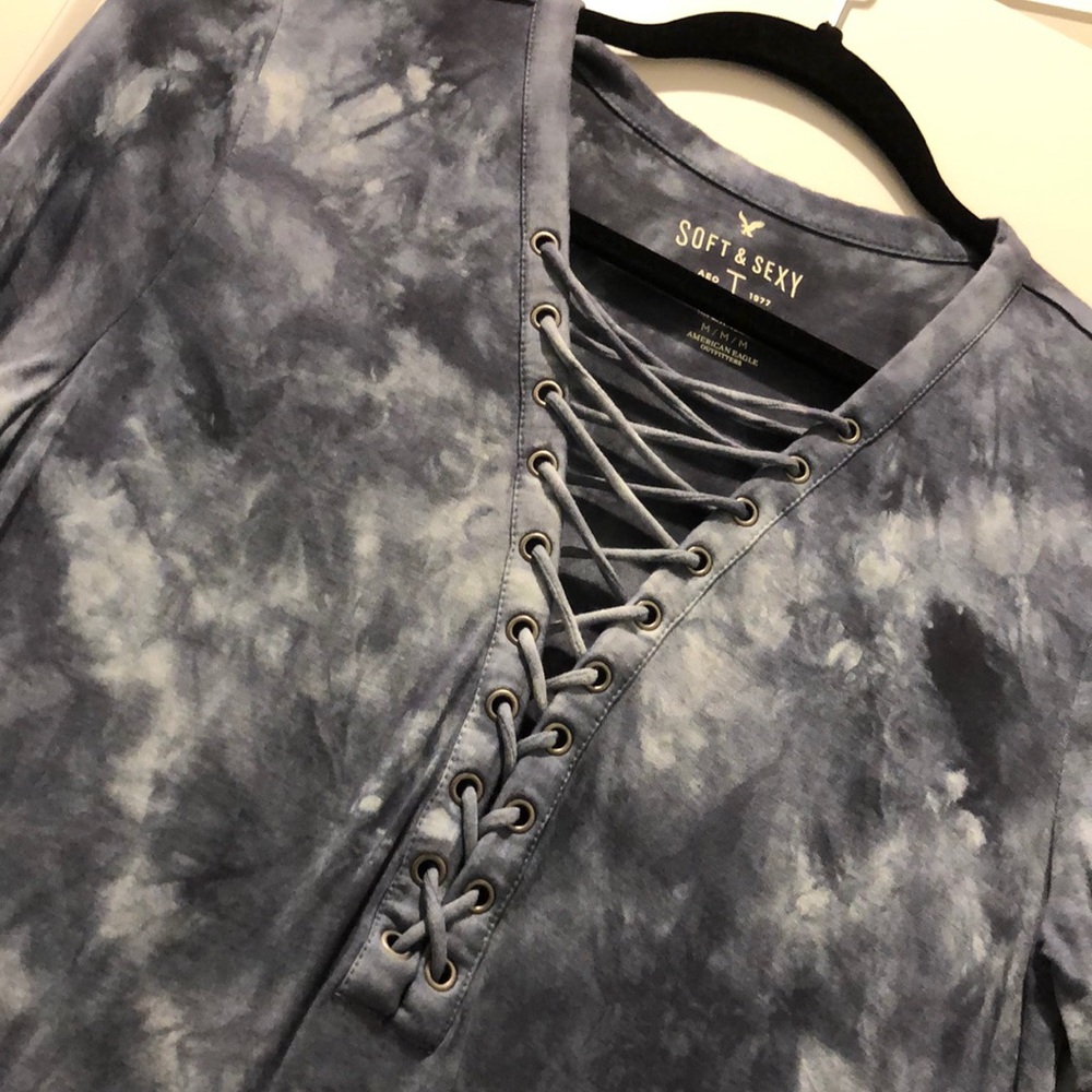 American Eagle Soft & Sexy Long Sleeve Top